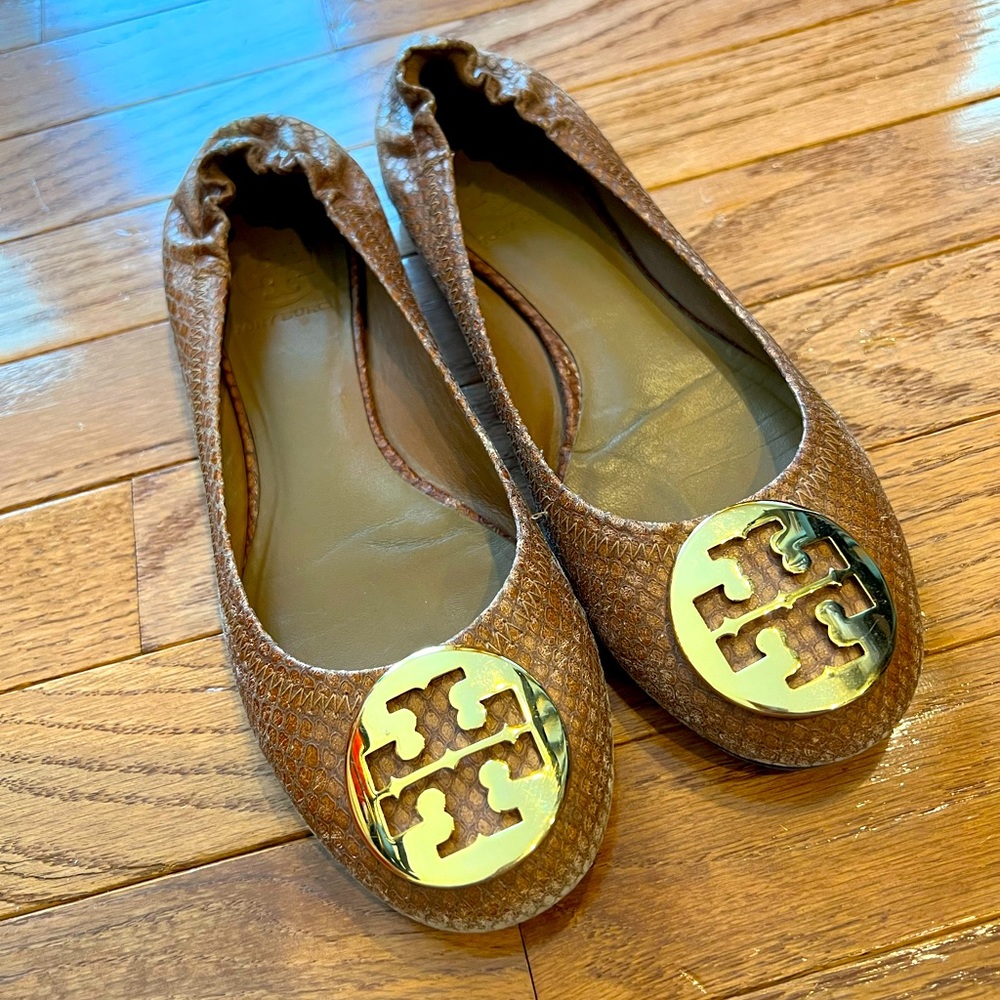 Tory Burch Ballet Flats - Brown